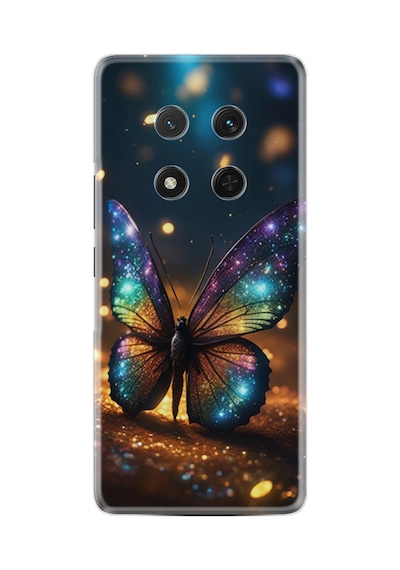 Honor Magic 7 Lite Kılıf Boutique Baskılı Resimli Rengarenk Kelebek Pcode -097