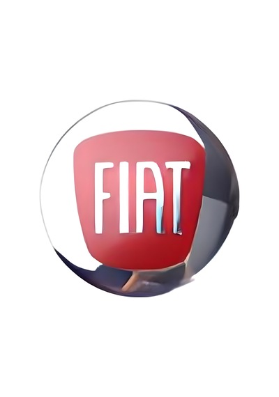 FİAT LOGOLU 56 MM JANT GÖBEK  STICKER