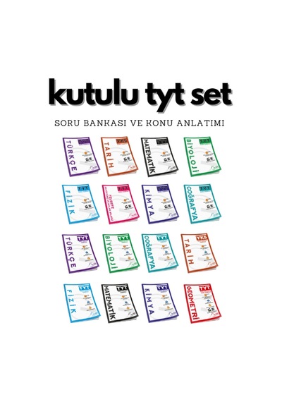 Tyt Başlangıç ve Tekrar Seti - 16 Kitap - Video Çözümlü - Konu.So