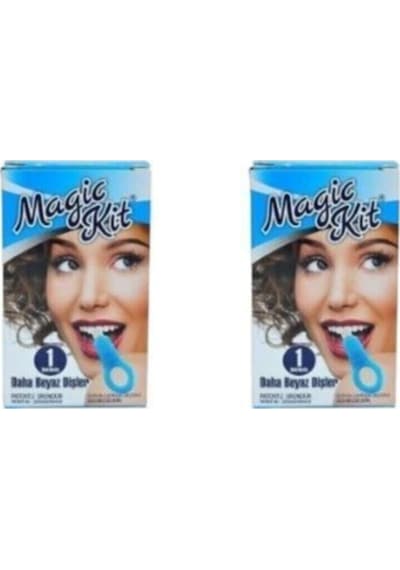 Medikaltec Diş Leke Silgisi 1 Aparatlı + 5 Yedek Süngerli Set X 2 Adet