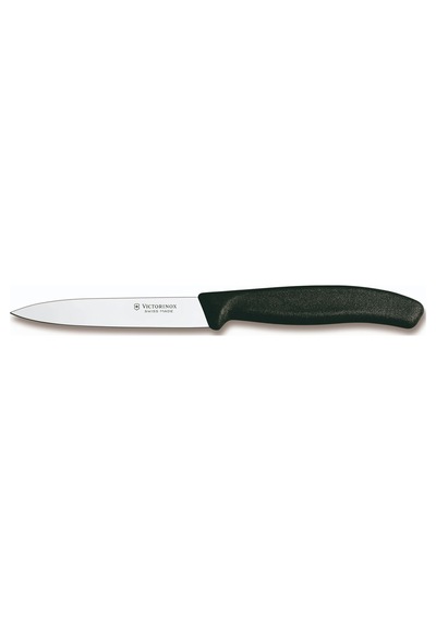 Victorinox Swissclassic 10 CM Soyma Kamp Bıçağı Siyah 6.7703 Siyah
