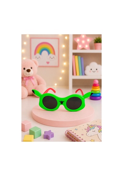 Pikachuu Çoçuk Güneş Gözlüğü Yeşil-pembe - 913151106 Çok Renkli