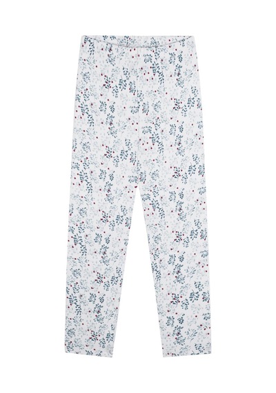 Antebies Kış Bahçesi Uzun Kollu Pijama Takımı Yeşil