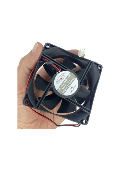 Ic-216 Kare Fan 80x80x25mm 12v Dc 2 Kablo