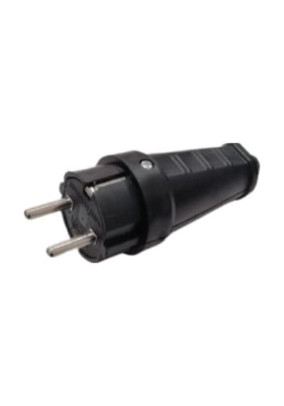 Kauçuk 1 X 16 A Topraklı Erkek Fiş 220v
