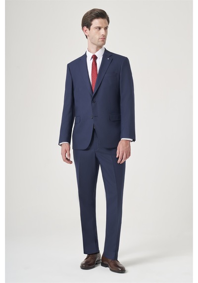 İmza Lacivert Mono Yaka 4 Drop Comfort Fit Tam Astar Esnek Takım Elbise 1001260178 Açık Lacivert İmza Lacivert Mono Yaka 4 Drop Comfort Fit Tam Astar Esnek Takım Elbise 1001260178 Açık Lacivert