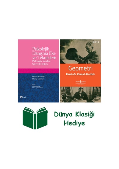 Psikolojik Danışma İlke Ve Teknikleri + Geometri + Dünya Klasiği Hediye