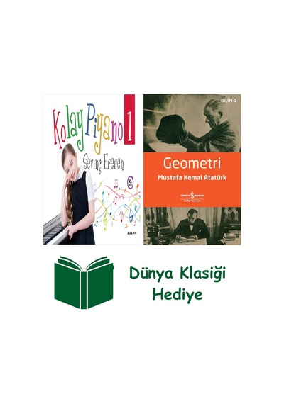 Kolay Piyano 1 + Geometri + Dünya Klasiği Hediye