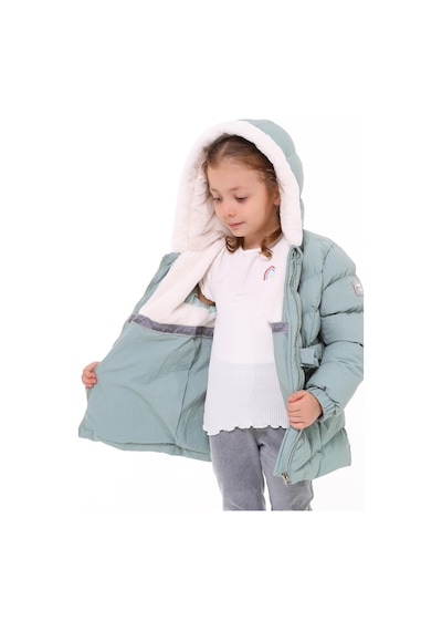 Benitto Kids Kız Bebek Çocuk Mont 51285-yeşil Yeşil