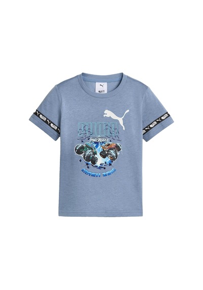 Puma Puma Puma X Hot Wheels Tee Erkek Çocuk Mavi Tişört 16914 Mavi