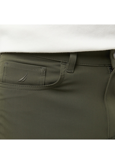 Nautica Erkek Yeşil Slim Fit Pantolon Düz P57123t Yeşil