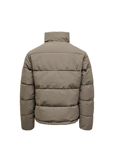Only & Sons Onspack Lıfe Puffer Jacket Otw Erkek Gri Mont - 22034718 Gri