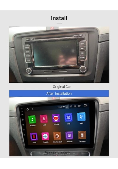 Skoda Superb 2009-2013 Uyumlu Multimedya Navigasyon Usb Kamera Carplayer