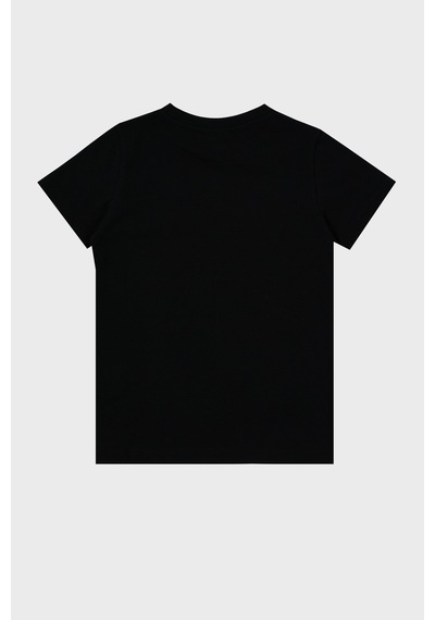 Balmain Çocuk T Shirt 6m8721 Mx030 930 Siyah