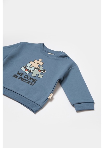 BabyCosy Organik Sweatshirt & Pantolon Takımı Csy8025 001