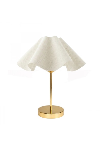 Homing Viora Gold Keten Abajur 242695
