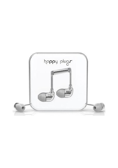 Happy Plugs Kulaklık - 7736 Gümüş Parlak