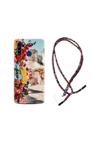 Reeder P13 Blue Max Kilif Rasta Boyun Askili Gerçek Çiçekler 1743 553164595