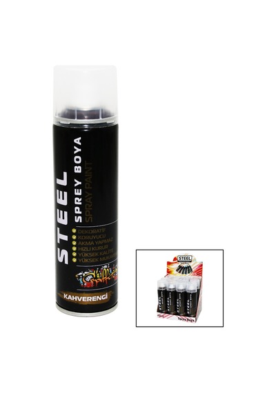 Kahverengi Sprey Boya 200ml Diğer