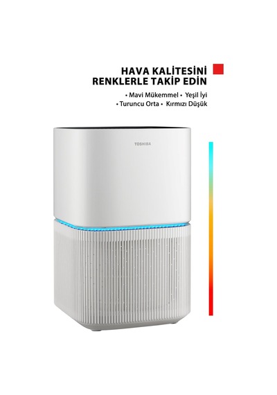 Toshiba Alerjen Karşıtı Beyaz Hava Temizleme Cihazı Purifier Tap-ye25fcıs W