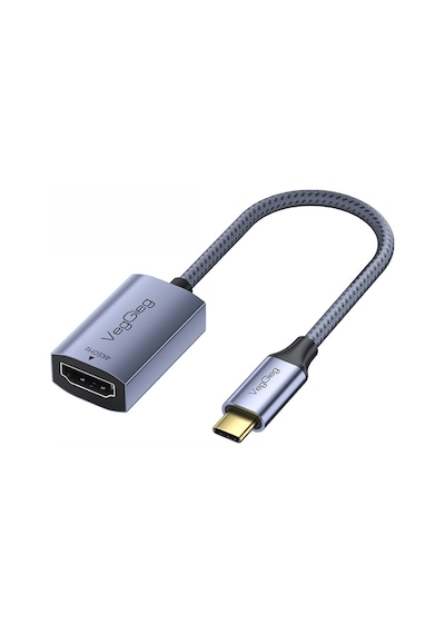 Veggieg Type-c To Hdmı 4k 60hz Ofc Bakır Çevirici Dönüştürücü Adaptör