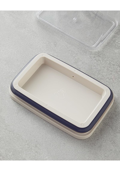 English Home Colessa Plastik Saklama Kabı, 700 Ml, Krem Sku: Smg8690010189424 Açık