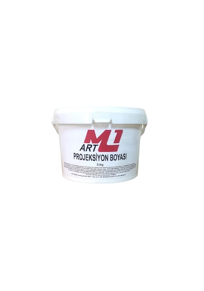 M1 Art Parlama Yapmaz Projeksiyon Boyası 3 KG