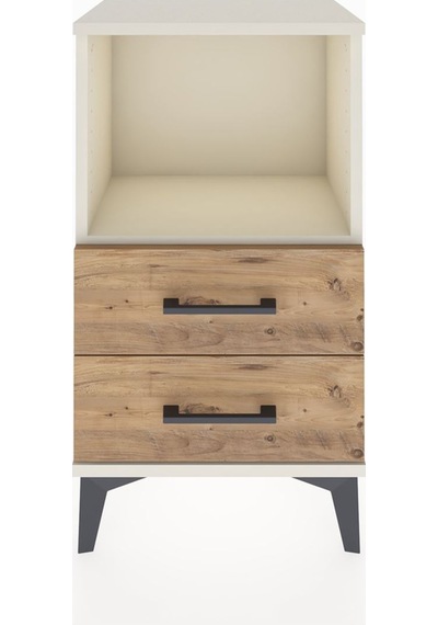 Arges Komodin 2 Çekmeceli 44x30x80 Aytaşı-çam Aytaşı