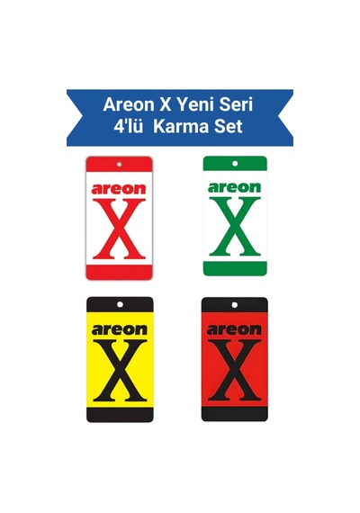 X Yeni Seri 4'lü Karma Set