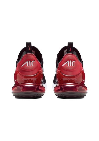 Nike Air Max 270 Ah8050-022 Siyah Kırmızı Erkek Sneaker Dar Kalıp Siyah - Kırmızı