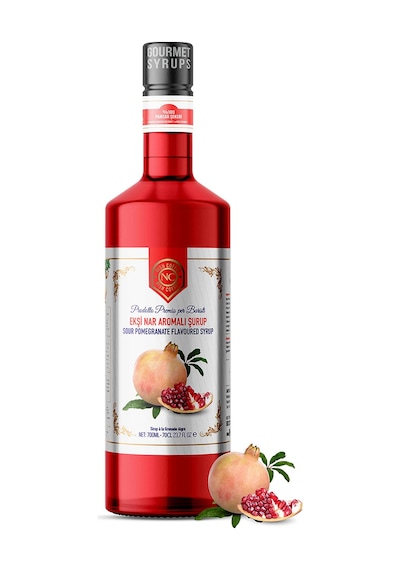 Nish Ekşi Nar Aromalı Şurup 700ml - Pet Şişe