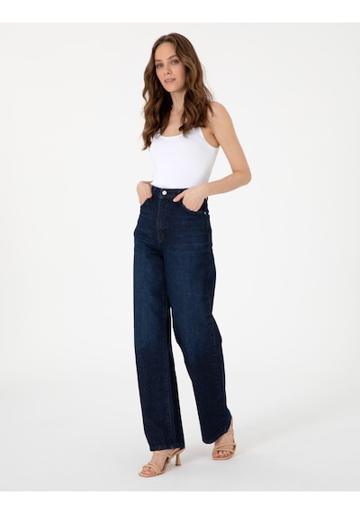 Pierre Cardin Kadın Lacivert Pantolon Jean 50307819-vr033 Lacivert