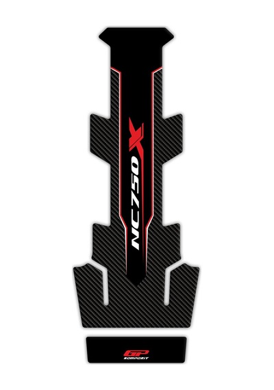 Gp Kompozit Honda Nc 750 X 2016-2020 Uyumlu Tank Pad Kırmızı