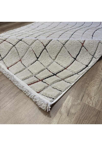 Luxess Halı Sunset 1171 Bej Modern Yumuşak Makine Halısı Çok Renkli