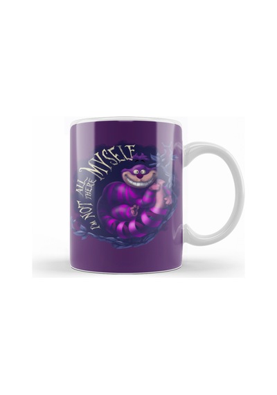 The Cheshire Cat Alices Adventures İn Wonderland Kedi Kupa Karışık
