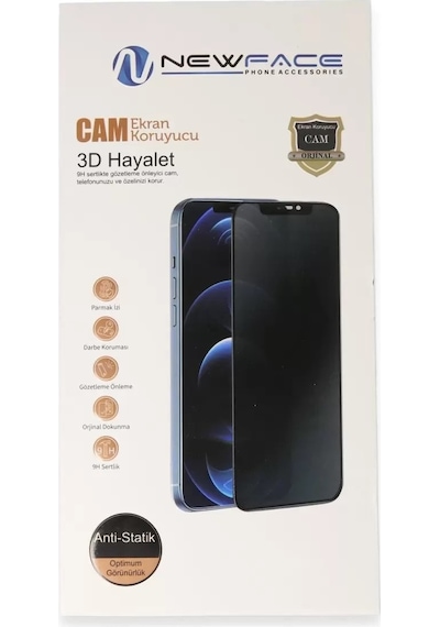 Mey İthalat Redmi 15c 4g 3d Antistatik Hayalet Cam Ekran Koruyucu - Siyah