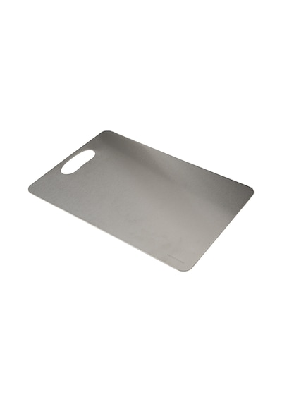 Mudo Home Staınless Doğrama Tahtası 23x34 Cm Metalik