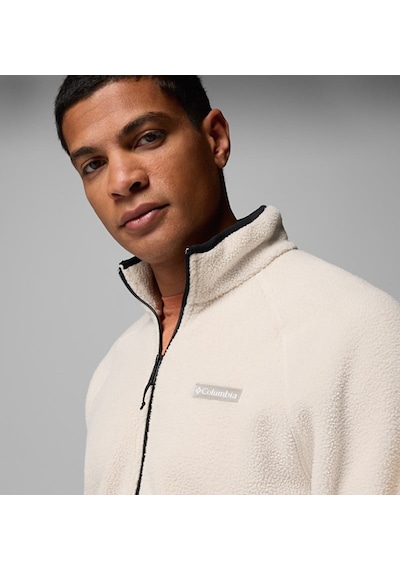 Columbia Am8888 Timber Crest Mtr Fleece Full Zip Erkek Polar-33944 Bej
