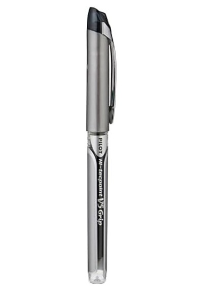 Pılot V5 Grip - Siyah 124-Pembe