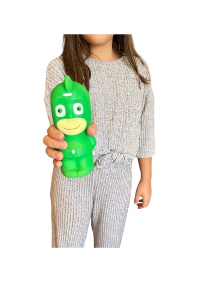 Gekko Kertenkele Sukuşi Pj Maskeliler Yumuşak Sık Bırak Squishy Slow Rising 15'cm