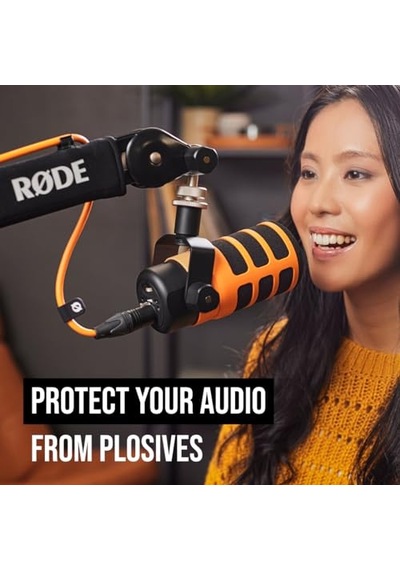 Premium Pop Filtre Podmic Ve Podmic Usb Için Kırmızı