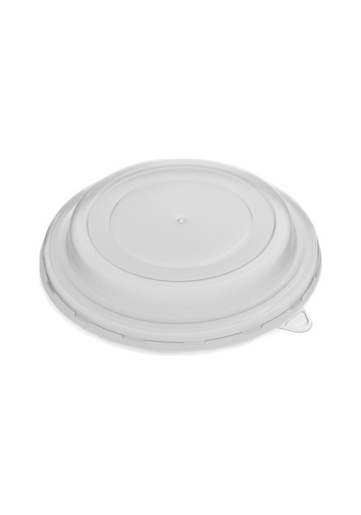 145 Çap Sıcağa Dayanıklı Tahliye Delikli Pp Kapak 550 Ve 750 Ml Kaseler İçin 50 Adet