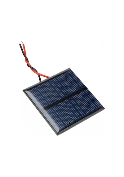 Güneş Paneli Solar Panel 6x6 Cm 5.5 Volt 100 Ma 1 Adet Güneş Enerjisi Okul Sınıf Deney Çalışmal