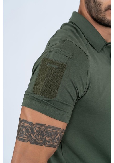 Combat Tactical T-shırt Tactıcal K.kol Pike - 802-959-haki Haki