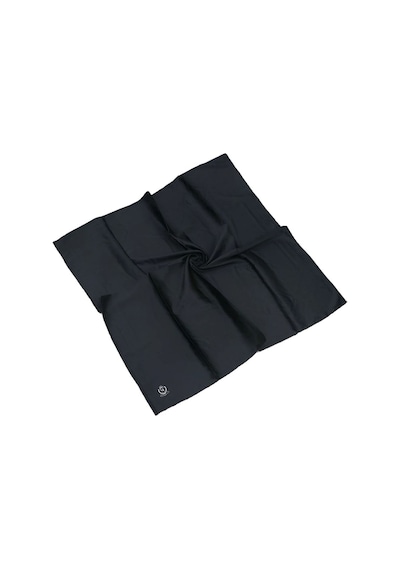 Mim Eşarp Mısırlı Eşarpları Düz Renk Rayon Eşarp Siyah