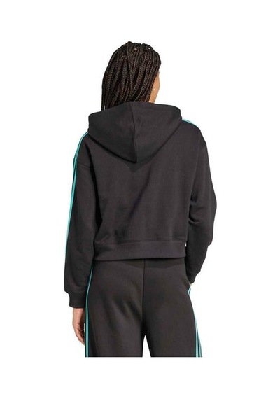 Adidas Kadın Full Zip Hoodie Mercedes Dna Siyah