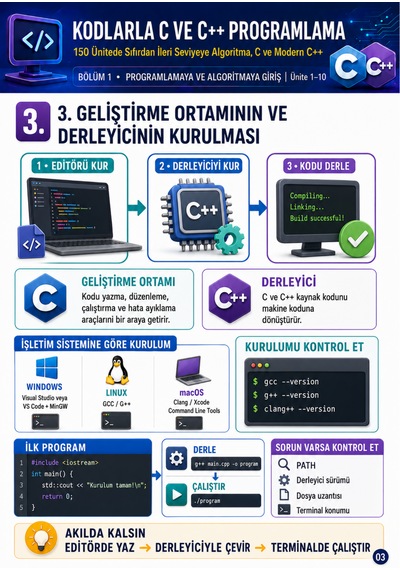 Kodlarla C Ve C++ Programlama Eğitim Kitabı