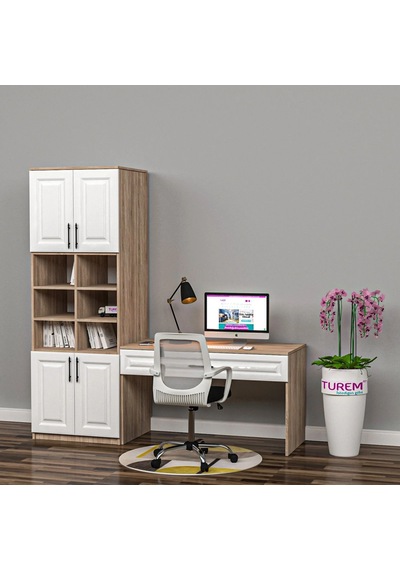 Gloss Membran Çalışma Masası Mdf Siyah Gloss Membran Çalışma Masası Mdf Siyah