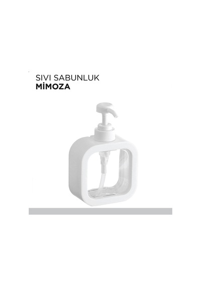 Buççin Online Mağaza Sıvı Sabunluk Plastik Beyaz Çok Renkli