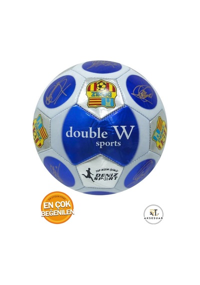 Futbol Topu - Parlak Yüzeyli Kaliteli Parlak Futbol Topu